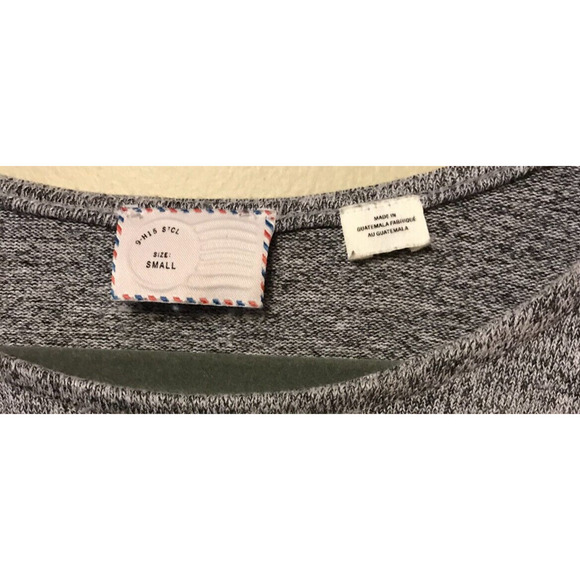 Anthropologie Postmark Heathered Long-Sleeve Swing Top - Size Small - Picture 3 of 8
